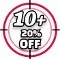 10 PACK DEAL