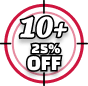 10 PACK DEAL