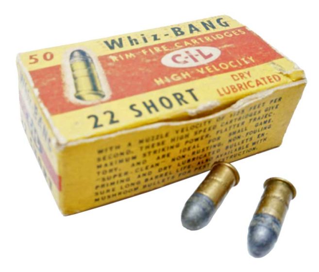 Vintage CIL Whiz-Bang 22 Short Ammunitions