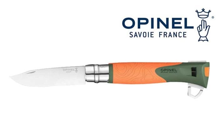 Opinel-N°12-Orange-Tick-Puller-Knife