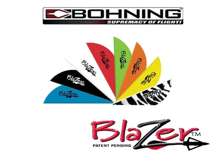 Bohning Blazer Vane 2" 100/pack