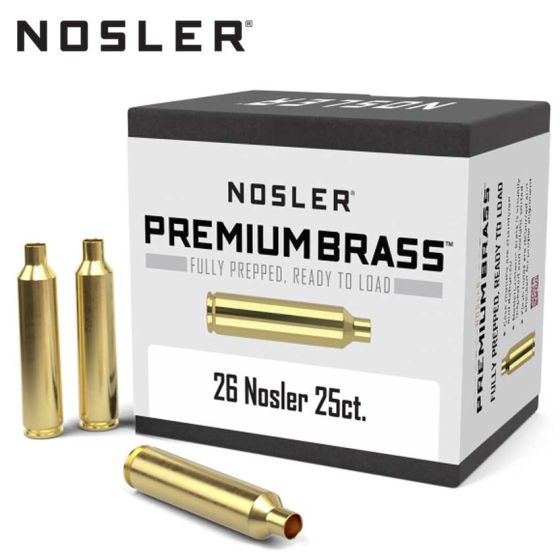 Douilles-Nosler-Brass-26-Nosler