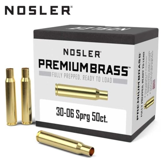 Nosler-Brass-30-06-Springfield-Catridge-Cases