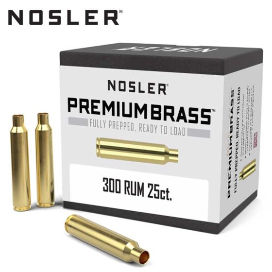 Nosler-Brass-300-Rem-Ultra-Mag-Catridge-Cases