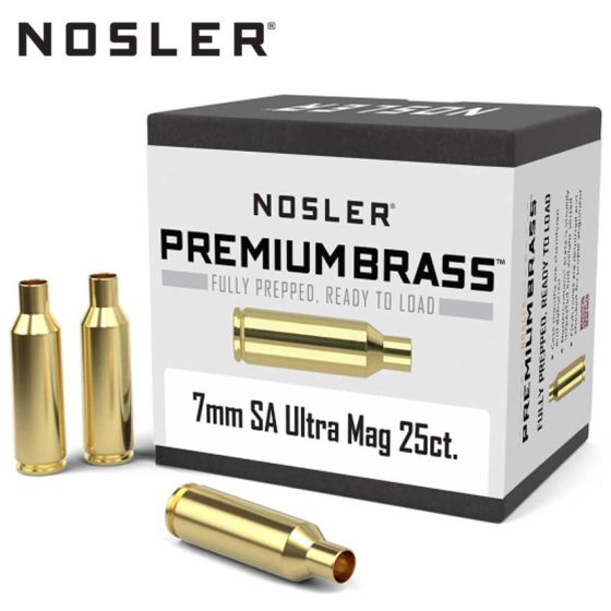 Nosler-Brass-7mm-SA-Ultra-Mag-Catridge-Cases
