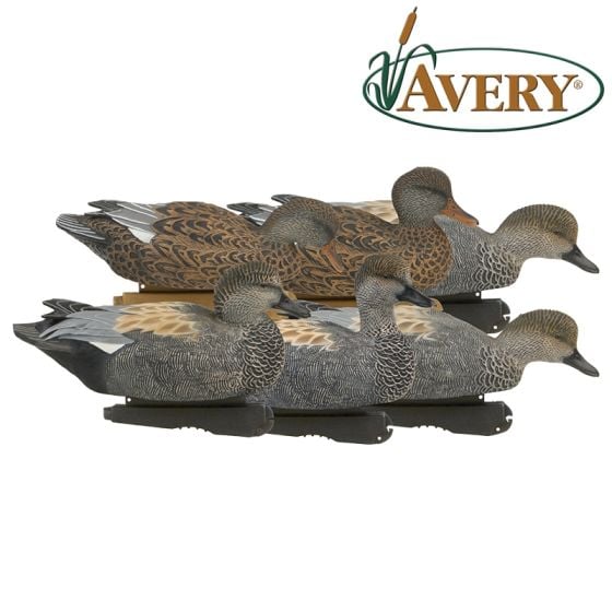 Avery-Pro-Grade-Gadwalls-pack-6-Duck-Decoys