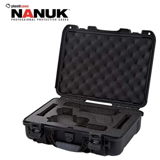 Nanuk-910-Glock-2-Up-Black-Pistol-Case