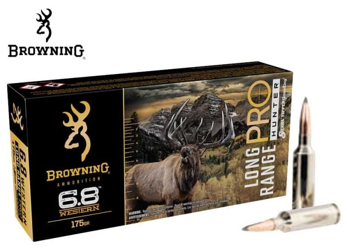 Browning long range pro hunter 6 8 western 175 gr ammunition