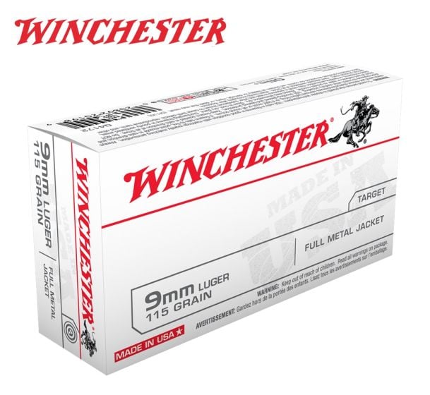 Winchester-9mmLuger-115gr.-Ammunitions