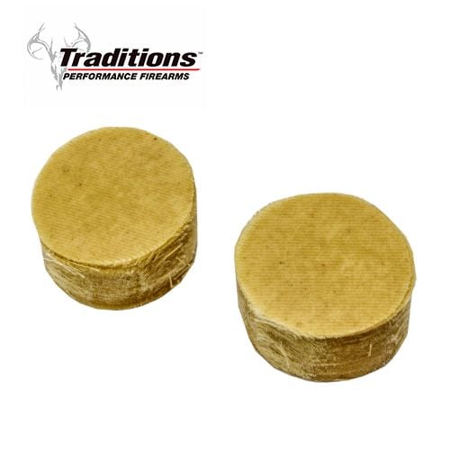 Cotons Lubrifiés Traditions .50-.54 Calibre 100/pqt
