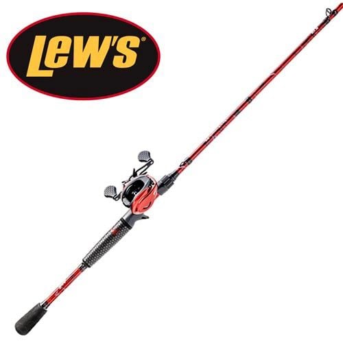 Lew's MACH Smash 7'3" Left-Handed Baitcast Combo