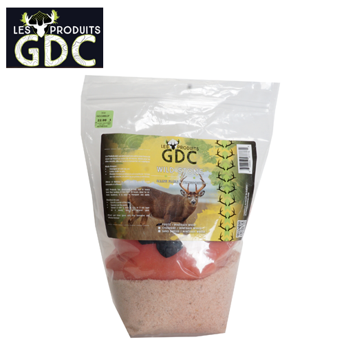 Saline Minérale GDC Wild Stone 4 kg Fruité