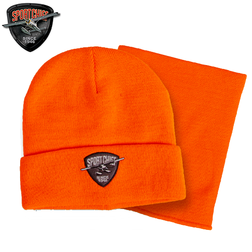 Combo Tuque Et Cache-Cou Sportchief Orange Flash