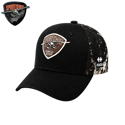 Casquette Sportchief Trail Noir/Camo Hugo Strong