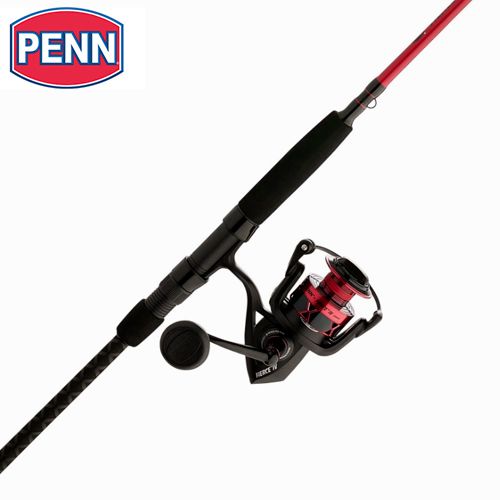 PENN Fierce IV 8′ Medium Heavy 2PC 5000 Spinning Combo