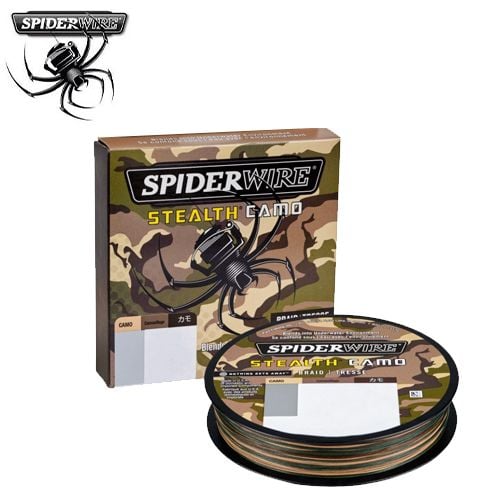 Ligne Tressée SpiderWire Stealth Camouflage Vert 6 lb 125 vg