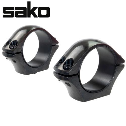 Anneaux De Lunette Sako Optilock 1" Extra Bas Bruni