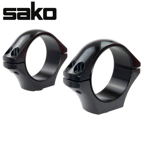 Anneaux De Lunette Sako Optilock 30mm Bas Bleu