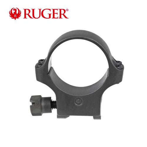Ruger 4K30TGMM 30mm Medium Scope Ring Matte Stainless