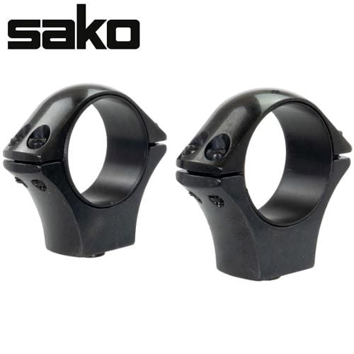 Anneaux De Lunette Sako Optilock 1" Moyen Bruni