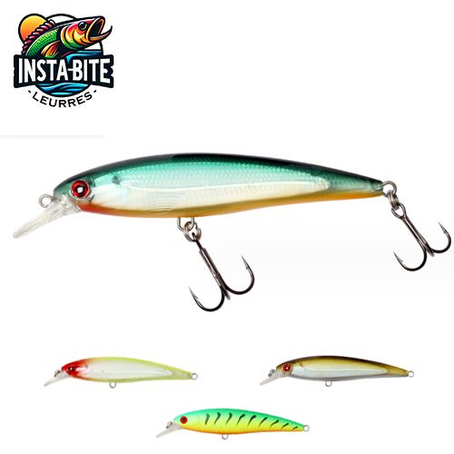 Leurre Jerk Minnow InstaBite Suspending Jerk Minnow 10 cm 13 g