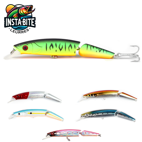 Insta-Bite Jointed Minnow 12 cm 22 g Lure