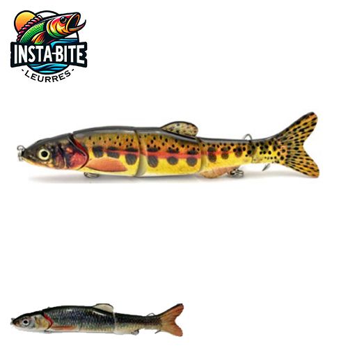 Insta-Bite 4-Part Custom Jointed Trout 16.5 cm Swimbait