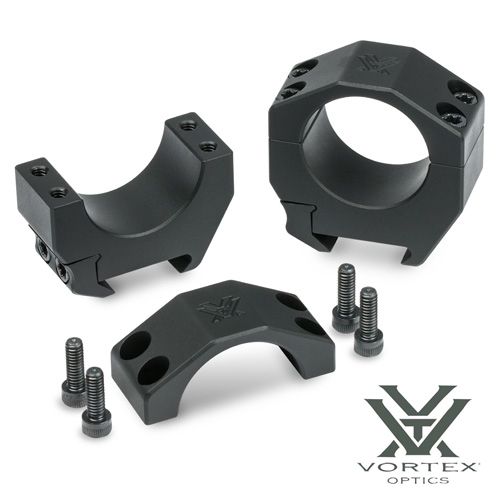 Vortex Precision Match 30 mm Low (0.87"/22.1mm) Rings