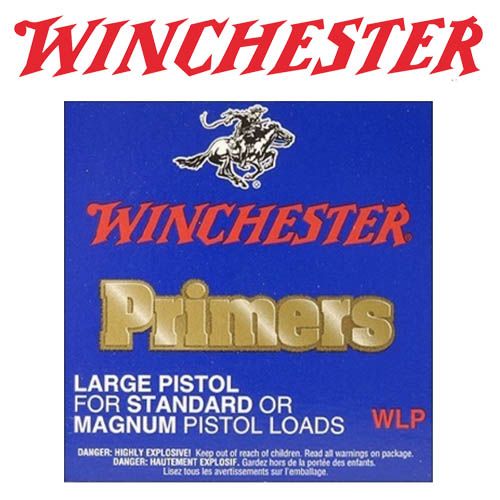 Amorces Winchester WLP Large Regular Pistol #7-111 100/pqt
