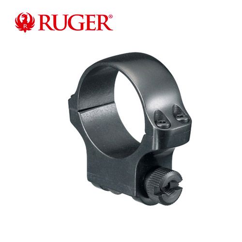 30mm Medium Scope Ring Blued Steel