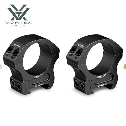 Vortex 30 mm Medium Scope Rings Picatinny
