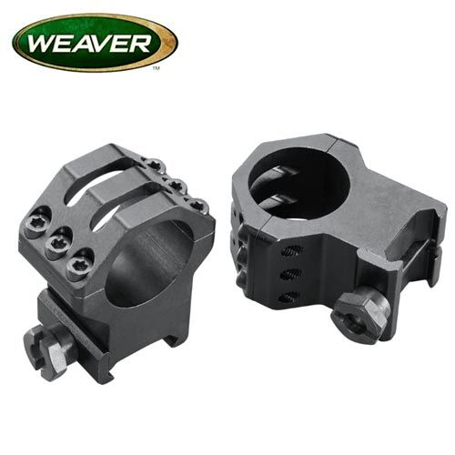 Weaver Six Hole Skeleton 1 Inch Scope Rings
