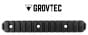 Rail Picatinny M-LOK GrovTec 6" 15 slots