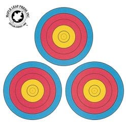 Mapleleaf-press-3-Spot-Triangular-Targets