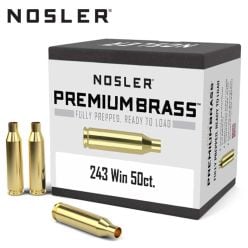 Nosler-Brass-243-Win-Catridge-Cases