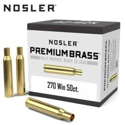 Nosler-Brass-270-WIN-Catridge-Cases