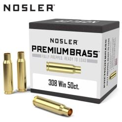 Douilles-Nosler-Brass-308-Win