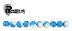 P2P-.50-Blue-White-Rubber-Balls