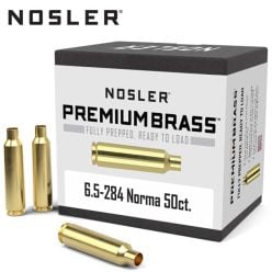 Nosler-Brass-6.5-284-Norma-Catridge-Cases