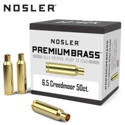 Nosler-Brass-6.5-Creedmore-Catridge-Cases