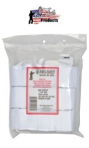 Pro-Shot 7mm-.38 Cal. / 6mm Benchrest - 1 3/4" Square Patches x 500 