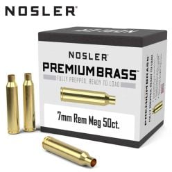 Douilles-Nosler-Brass-7mm-Rem-Mag