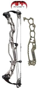 APA Archery King Cobra DG 60 lb RH Sand Compound Bow