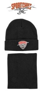 Tuque-cache-cou-Sportchief-Noir