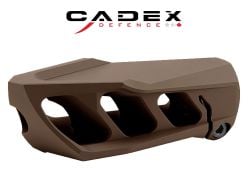 CADEX MX1 5/8-24 BLACK MUZZLE BRAKE