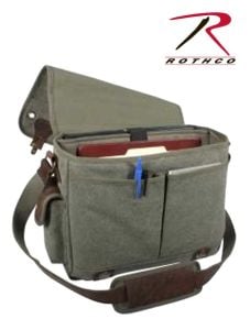 Canvas-Olive-Drab-Trailblazer-Laptop-Bag