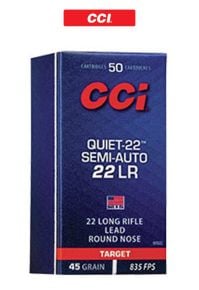 Munitions-CCI-Quiet-22 LR