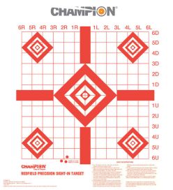 Champion Redfield Precision Sight-In Target 10/pack
