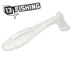 3 Fishing Churro 4.25'' Paddle Tail Swimbait Whitey Tighties