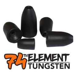 L'Obus Finesse noir Mat 74th Element Tungsten 1/8 oz